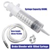 Ojeemii Brake Bleed Kit, Hydraulic Disc Brake Bleeding Kit Motorcycle