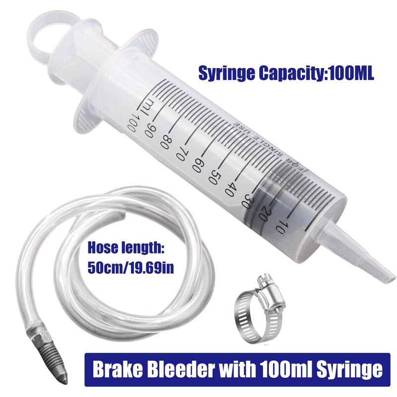 Ojeemii Brake Bleed Kit, Hydraulic Disc Brake Bleeding Kit Motorcycle