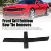 Cars Bow Tie Delete Insert, Black Front Grill Emblem Bow