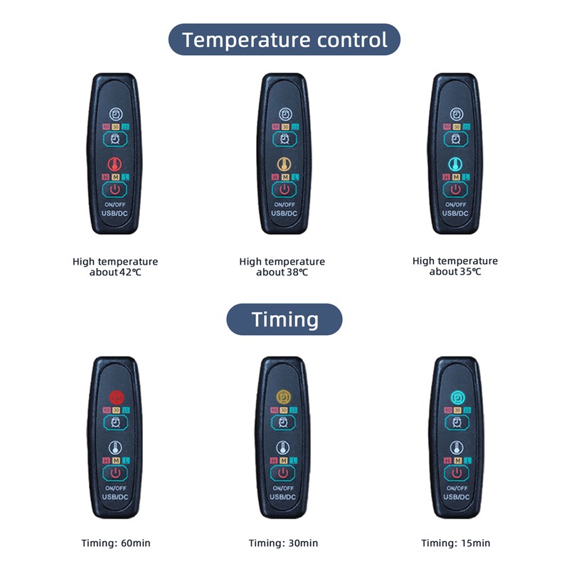 USB Electric Heated Blanket Car Office Warm Blanket Heater Winter