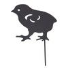 4Pcs Hen Chicken Silhouette Hollow Stake Design Cute Hen Chicken