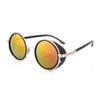 4sold® Steampunk Sunglasses 50s Round Glasses Copper Cyber Goggles Rave