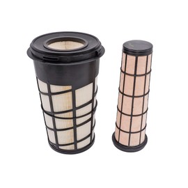 Kit de filtro de aire interior y exterior RE282287 RE282286 repuesto para John Deere 318D 319D 5045D 5055E 323D 320D