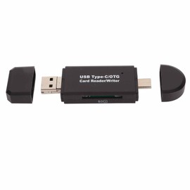 Storage Card Reader Micro USB USB USB C 3 in 1 Plug and Play Memory Card Reader Writer for Windows for Android