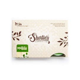 Mistletoe Moments Premium Tealight Candles Bulk Pack - Highly Scented with Essential Oils - 24 Green Tea Lights - Beautiful Candlelight - Made in The USA - Christmas & Holiday Collection