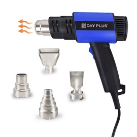 2000W Professional Hot Air Heat Gun Variable Temperature Paint Stripper Power Tools High Fast Heat Guns with 4 Nozzles