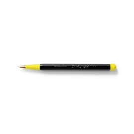 LEUCHTTURM1917 Bauhaus Edition 366571 Ballpoint Pen No. 1 Black/Lemon