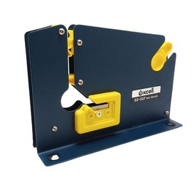 WOD ET-605K Metal Constructed Poly Bag Neck Sealer Taper Dispenser with Trimmer Blade - Ideal for Packaging/Seal Produce, Meat or Sausage Bags: Fits Up to 1/2 in. Wide (Holds 3 in. Core) 1-Pack