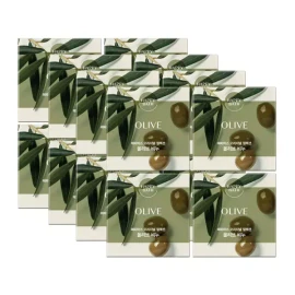 Happybath [해피바스]해피바스 오리지널 컬렉션 올리브 비누 4입 x4 Happybath Happybath Original Collection Olive Soap 4ea x4 [Single item/Singles]