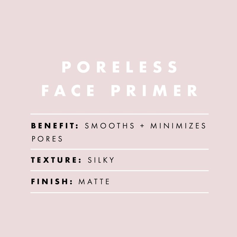 e.l.f. Poreless Face Primer, Skin-Smoothing Matte Makeup Base, Minimizes Pores
