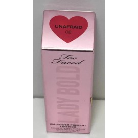 Too Faced Lady Bold Em-Power Pigment Lipstick #08 UNAFRAID - Size 4 g / 0.14 Oz.