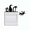 Wall Sticker, Power Switch Sticker, Cute, Penguin, Wallpaper, Decoration, Interior,