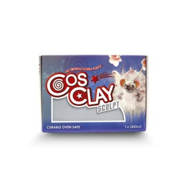 Cosclay Sculpt - Soft Gray - Flexible Polymer Clay (6lb Case)