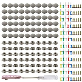 New Upgraded Universal Car Roof Repair Rivets Headliner Repair Button for Interior Ceiling Cloth Fixing Screw Cap Roof Repair Buckle for all Cars