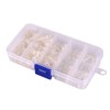 Hotusi M2 M2.5 M3 M4 M5 (Total 270pcs) Nylon Screw/Nut/Washer