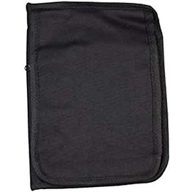 Kombat Waterproof Fully Zipped Notebook Holder A5 Black