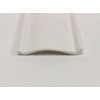 LPC White RV Camper Trailer Vinyl 7/8" x 50' Flat