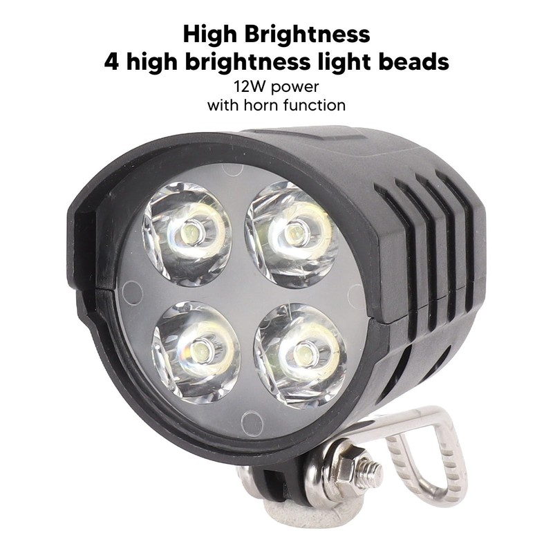 CYTGOUPER 36V 48V 52V 60V Electric Scooter Front Light,3 Pin