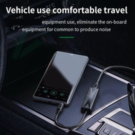 Comphic 3.5mm AUX Audio Anti-Interference Ground Loop Noise Filter Lsolator Cancelling for Home Stereo Car Audio System