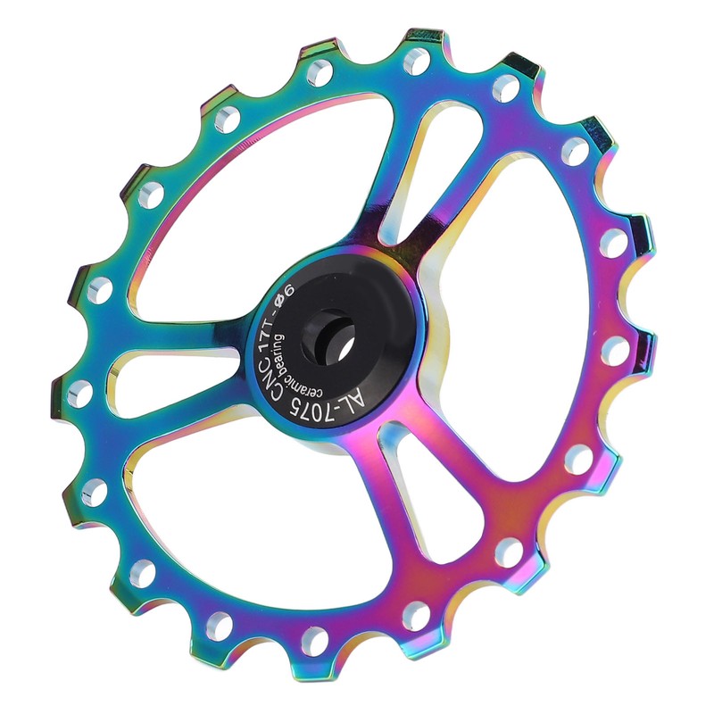 MEIJUN 17T Ceramic Rear Derailleur Guide Wheel Aluminum Alloy Rear