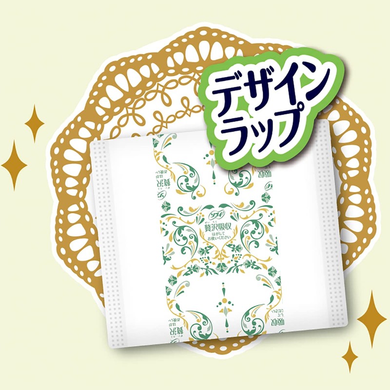 Sofy Kiyora Luxury Absorption Natural Cotton, Slightly More Than 44