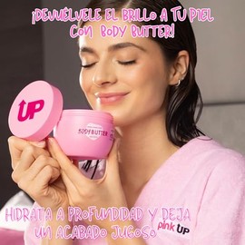 PINK UP | Body Butter | Textura cremosa intensa | Hidratación profunda al instante | Piel suave, radiante y protegida | Crema corporal | Body lotion |