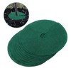 Kisangel 10pcs Grass Cloth Non-Woven Tree Mulch Shield Tree Root