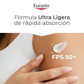 Eucerin - Sun Toque Seco Fps 50+ 200Ml Bloqueador Solar Corporal - 200Ml | azul - Top Quality