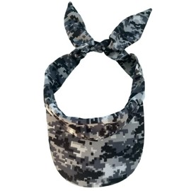 SG SOLEDAD GARCIA Sombrero de Visera para Mujer, Visera Deportiva, Sombrero para el Sol, Gorra para Mujer (Gris Camuflaje)