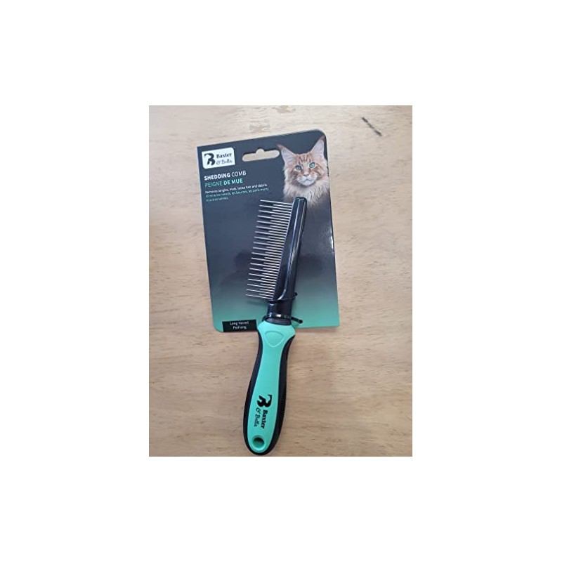 Baxter & Bella Shedding comb for cats and dogos!