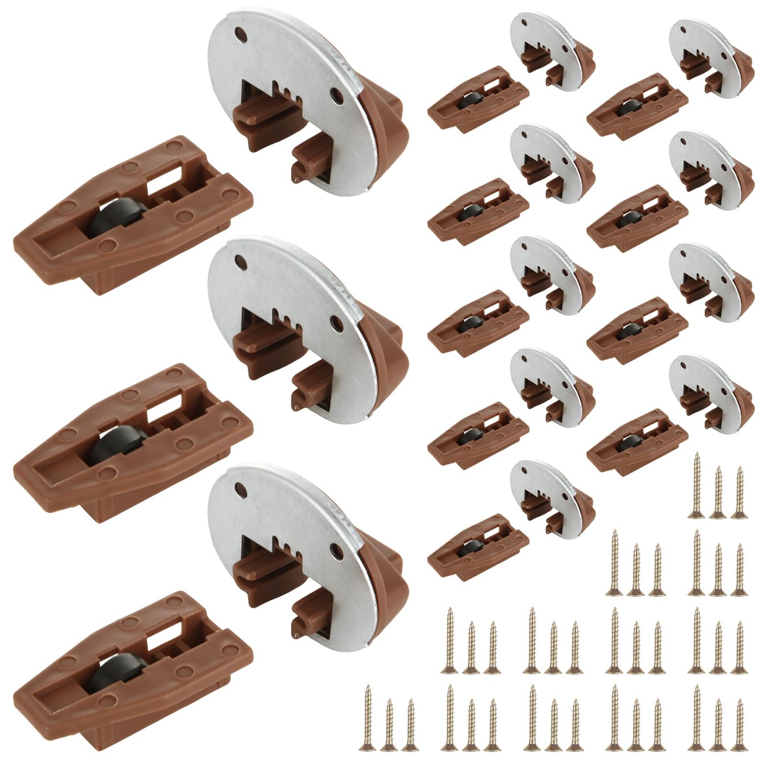 ABuff 12 Sets Drawer Slides for kenlin Rite-Trak II Replacement Drawer ...