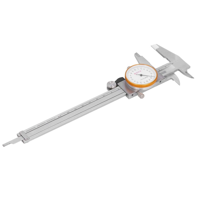 Dial Caliper Vernier Manual Measuring Gauge 0.02mm Accuracy 0150mm