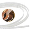 BENECREAT White 1650x6x1mm Plastic Guitar Binding Purfling Strip Polished Guitar