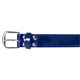 CHAMPRO Patent Leather Belt; Adult; Royal