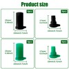12 Pairs Solar Panel Connector Caps, Dust & Weather Resistant