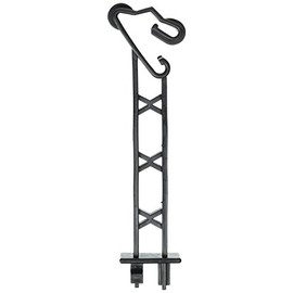 Field Guardian T-Post Reverse Extension Insulator Polywire, 5-Inch, Black