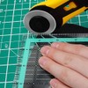 MANUFORE - Reglas cuadradas para acolchar (32 cm/24 cm/16 cm/12