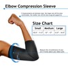 Rehabilitation Advantage Copper Infused Elbow Compression Single Sleeve