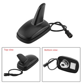 Qiilu Shark Fin Shape Roof AM FM Radio Antenna Sport Style