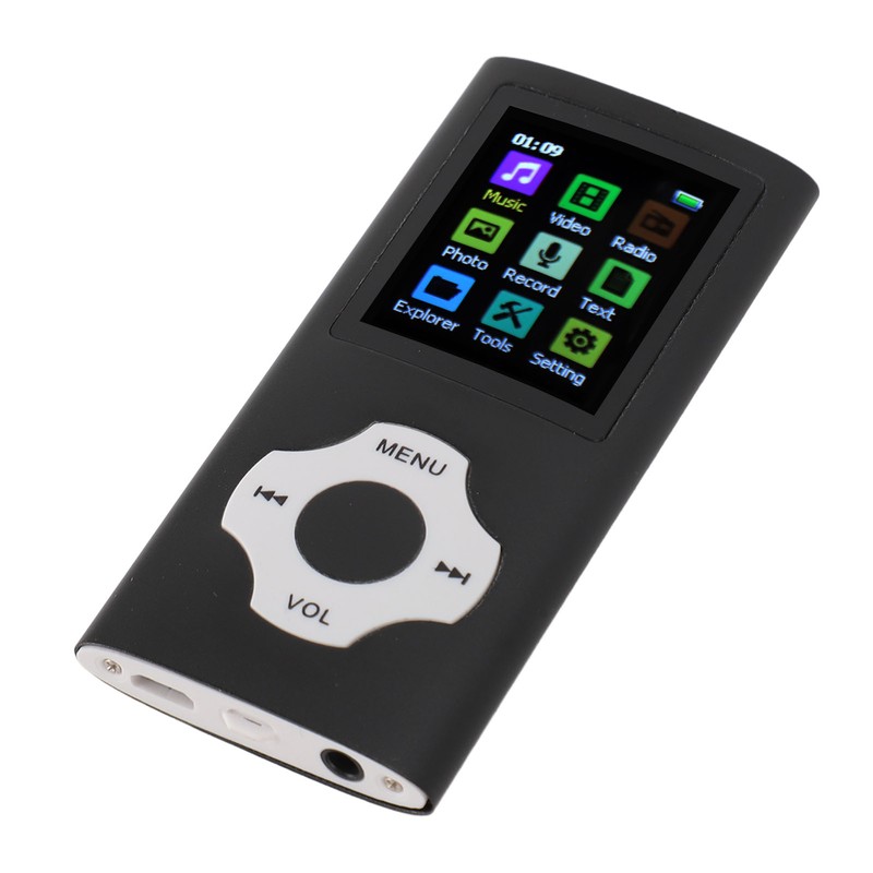 MP3 Player HiFi Lossless Rechargeable 1.8in TFT Screen Portable Music