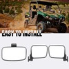 Side Mirrors and Center Rear View Mirror Kit for Yamaha