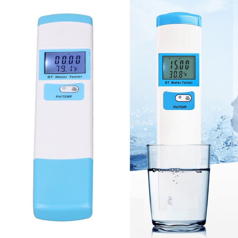 Bluetooth Water Quality Monitor PH Temperature Test Pen High Accuracy