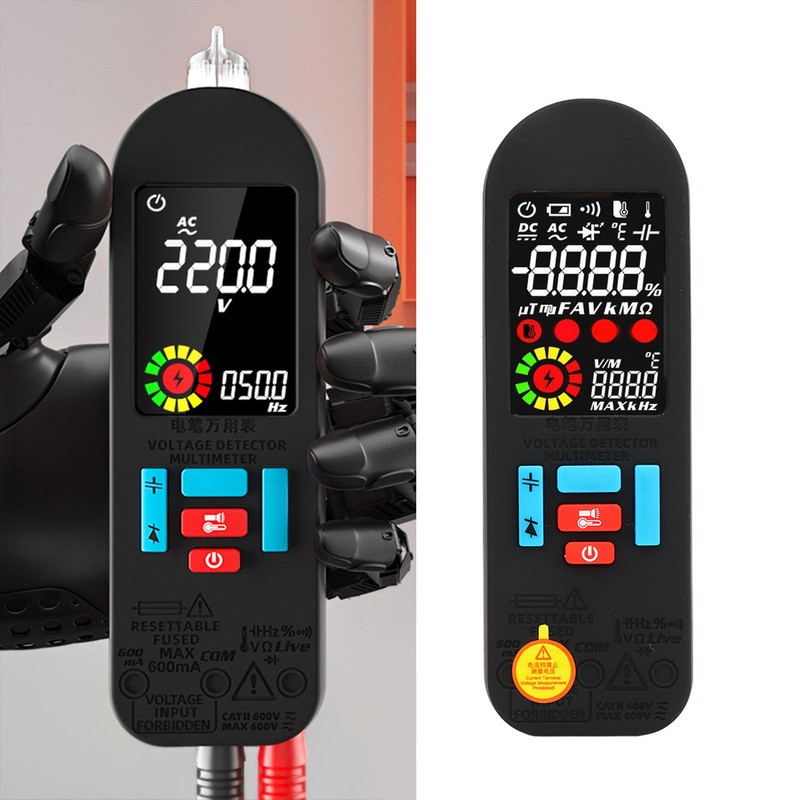 BSIDE A2X Rechargeable Digital Multimeter 6000 Counts Smart Automatic Voltmeter