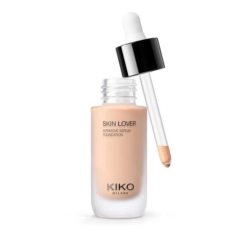 KIKO Milano Skin Lover Intensive Serum Foundation 1.5WN, Moisturising Serum