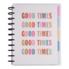 Happy Planner Undated Plans + Notes Monthly Planner Notebook Journal,