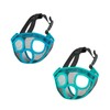 wintchuk Short Snout Dog Muzzle Mesh Bulldog Muzzle Anti-Biting Barking