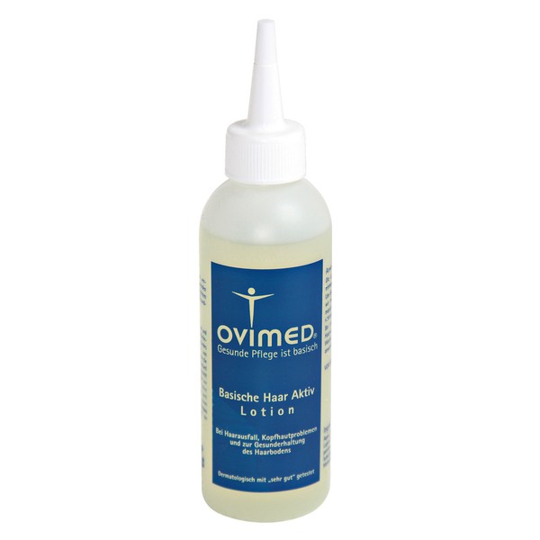 Ovimed Organic Alkaline Hair Active Lotion for Hair Loss, Scalp
