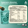 Vivio Foods, Spirulina Orgánica En Polvo, 200 gramos