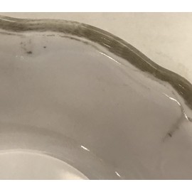 Le Cadeaux Rustica Antiqua White Eight (8)-Piece Appetizer Plates and Dessert Bowls Set