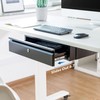 Mount-It! Under Desk Pull-Out Drawer with Lock and 2 Keys